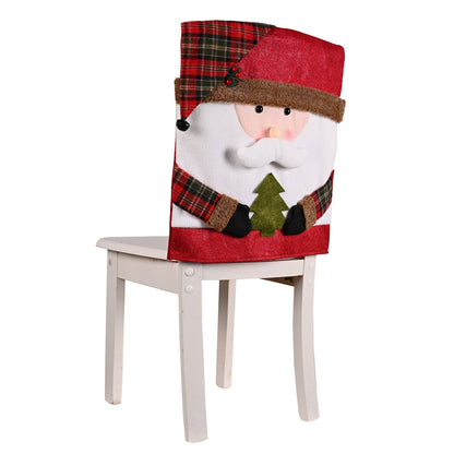 🎄Promocja świąteczna 50% ZNIŻKI🎅✨Pokrowiec na krzesło z motywem świątecznym