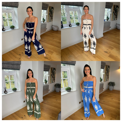 🥰GORĄCA WYPRZEDAŻ - 49% ZNIŻKI🥰Kombinezon na wiosnę 2024 z gorsetem i ramiączkami na ramię