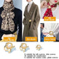 ✨ Elegancka francuska klamra do szalika (50% zniżki) – Elegancja na wyciągnięcie ręki!