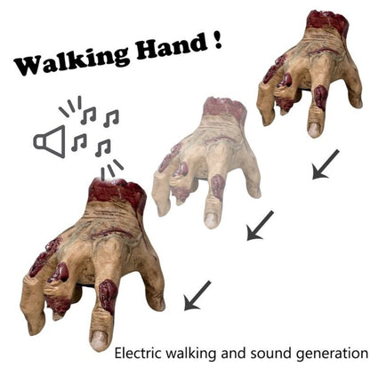 🖐️  Realistyczne, przerażające rekwizyty w postaci dłoni – elastyczne i straszne, idealne na Halloween/cosplay🎃📦