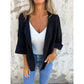 💖Damska elegancka kurtka casualowa z klapami