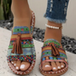 ✨ Kobiece Sandały Slide w Stylu Boho 🥰