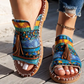 ✨ Kobiece Sandały Slide w Stylu Boho 🥰