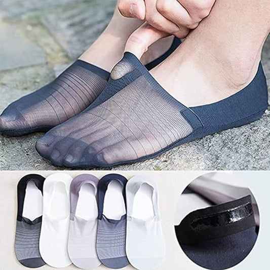 💥🔥 Zestaw 5 par skarpet Ice Silk No-Show