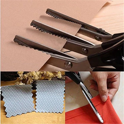 ✂️✨Nożyczki krawieckie ząbkowane DIY – precyzyjne i proste w obsłudze