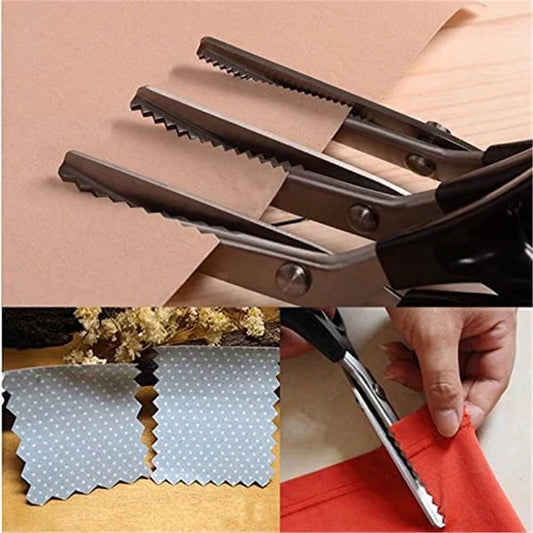 ✂️✨Nożyczki krawieckie ząbkowane DIY – precyzyjne i proste w obsłudze