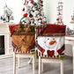 🎄Promocja świąteczna 50% ZNIŻKI🎅✨Pokrowiec na krzesło z motywem świątecznym