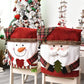 🎄Promocja świąteczna 50% ZNIŻKI🎅✨Pokrowiec na krzesło z motywem świątecznym