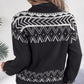 👚Damowy sweter golfowy z dzianiny