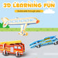 🦖 Puzzle edukacyjne 3D dla dzieci