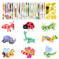 🦖 Puzzle edukacyjne 3D dla dzieci