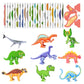 🦖 Puzzle edukacyjne 3D dla dzieci