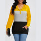 👚Stylowa bluza damska z długim rękawem i kieszenią