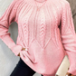 👚Damski sweter z dzianiny oversize