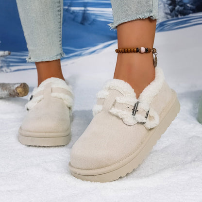 🥾Modne, ciepłe damskie buty wsuwane na zimę