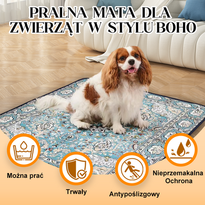 🐶Pralna Mata dla Zwierząt w Stylu Boho
