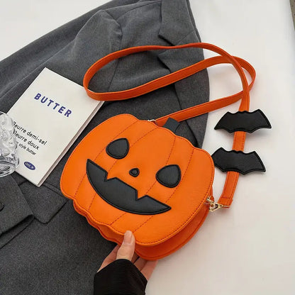 (Wczesna wyprzedaż halloweenowa 49% zniżki) 🎃Torba na ramię w kształcie dyni