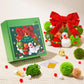 🎄Świąteczna obrotowa muzyka 3D Puzzle i ręcznie robiony wieniec
