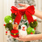 🎄Świąteczna obrotowa muzyka 3D Puzzle i ręcznie robiony wieniec