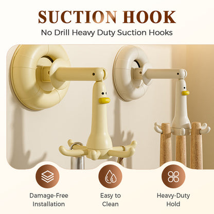 🔥Wytrzymały, wielofunkcyjny haczyk obrotowy do kuchni