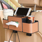 Multi-Functional Car Seat Back Storage Box with Hooks