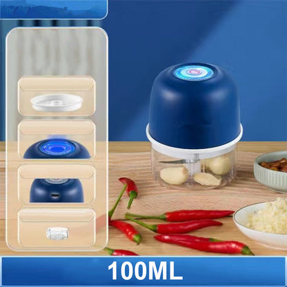 ✨Bezprzewodowy wielofunkcyjny mini elektryczny rozdrabniacz do czosnku
