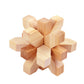🔥✨ Zestaw Drewnianych Puzzle Luban Lock 🧩🤲