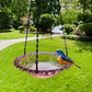 🐦🌿Wiszący karmnik i poidło dla ptaków w stylu retro (dwupoziomowy)