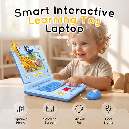 💻 Interaktywny laptop zabawka – 50% ZNIŻKI! OFERTA LIMITOWANA! Światła, dźwięki i edukacyjne gry – rozwija kreatywność i zdolności manualne przez zabawę. Idealny dla małych odkrywców, bezpieczny i przyjazny dla dzieci. Nauka i zabawa w jednym! 🎵🧸✨
