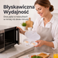 🥚 🍳 Dwukomorowy urządzenie do gotowania jajek w kuchence mikrofalowej — wykonane z tworzywa PP przeznaczonego do kontaktu z żywnością 🌿