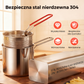 🔥 🍳 Wielofunkcyjna frytkownica ze stali nierdzewnej 304 🍟