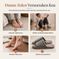 Dames warme dikke sloffen antislip huis schoenen met kant afwerking