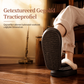 Dames warme dikke sloffen antislip huis schoenen met kant afwerking