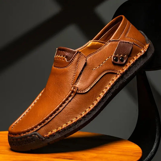 Heren Klassieke Comfortabele Leren Schoenen
