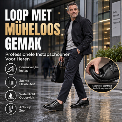 Heren Business PU Leer Schoenen
