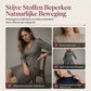 Maxi-jurk voor dames, effen fluwelen stof, V-hals en lange mouwen