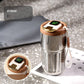 【🎅Świąteczna oferta przedsprzedaży】☕Kubek termiczny do kawy ze wskaźnikiem temperatury😍